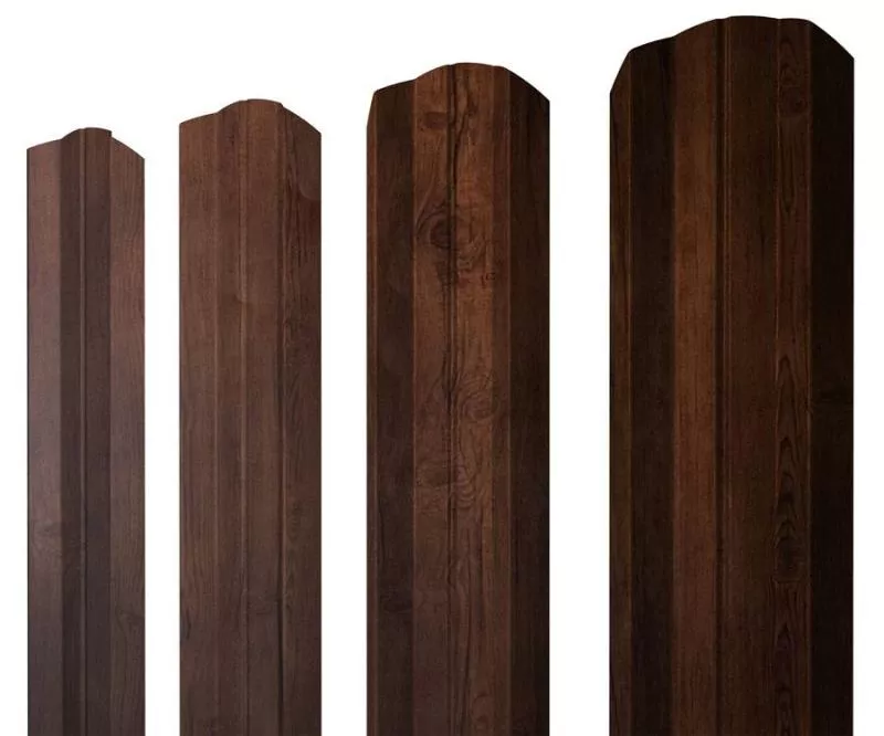 Штакетник М-образный А фигурный 0,45 Print Premium Cherry Wood Fresh купить в екатеринбурге