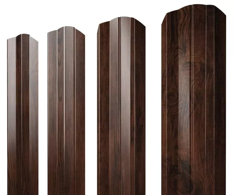 Штакетник М-образный А фигурный 0,45 Print Premium Cherry Wood купить в екатеринбурге