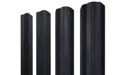 Штакетник М-образный А фигурный 0,45 Print Premium Grey Wood TwinColor. Цена: 115 руб. Артикул: 45900