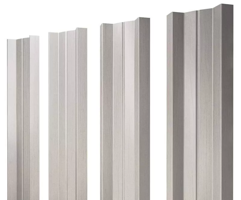 Штакетник М-образный А с прямым резом 0,45 Print Elite Milky Wood TwinColor купить в екатеринбурге
