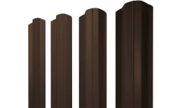 Штакетник М-образный B фигурный 0,45 PE-Double RAL 8017 шоколад. Цена: 96 руб. Артикул: 38327