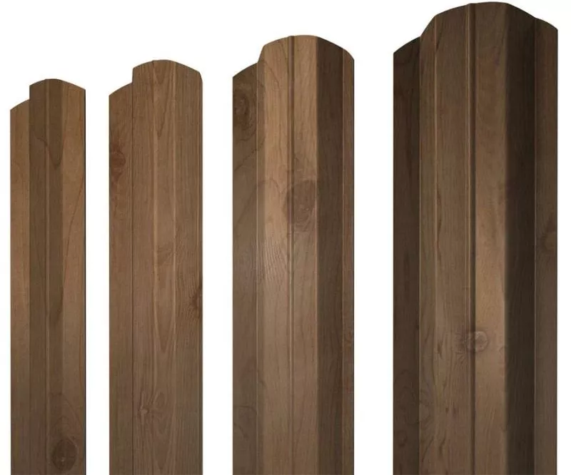 Штакетник М-образный B фигурный 0,45 Print Premium Pine Wood Fresh купить в екатеринбурге