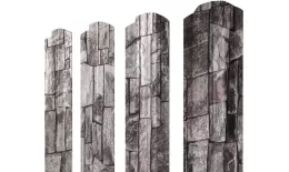 Штакетник М-образный В фигурный 0,45 Print Elite Fine Stone TwinColor. Цена: 126 руб. Артикул: 38547