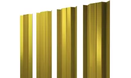 Штакетник М-образный В с прямым резом 0,45 PE RAL 1018 цинково-желтый. Цена: 103 руб. Артикул: 39145