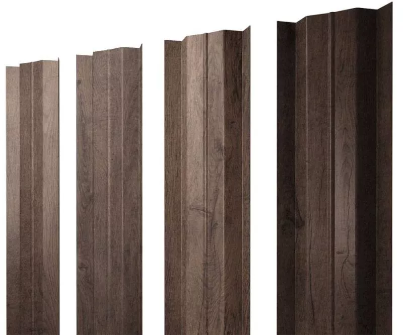 Штакетник М-образный В с прямым резом 0,45 Print Premium Almond Wood Fresh купить в екатеринбурге