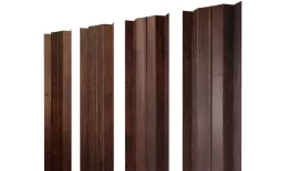 Штакетник М-образный В с прямым резом 0,45 Print Premium Cherry Wood Fresh. Артикул: 39359