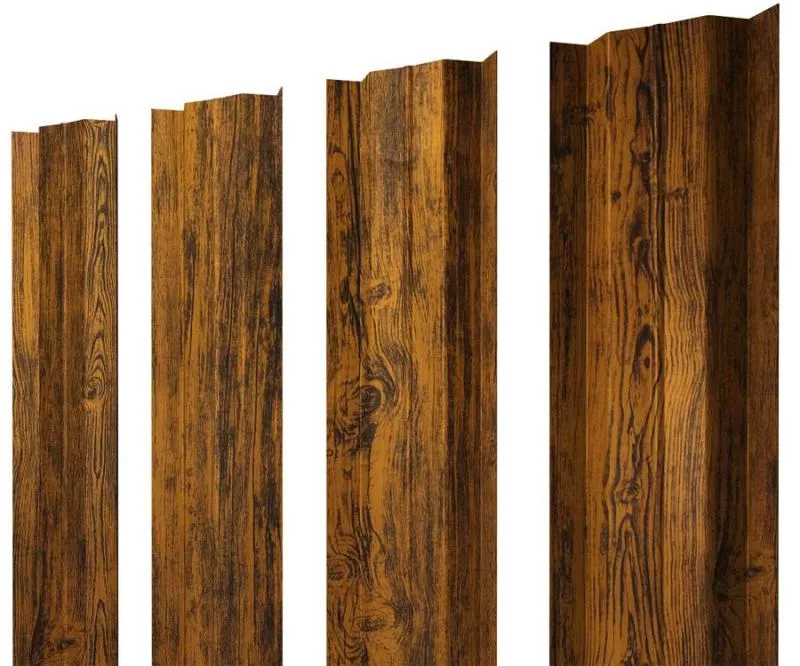 Штакетник М-образный В с прямым резом 0,45 Print Premium Golden Wood Fresh купить в екатеринбурге