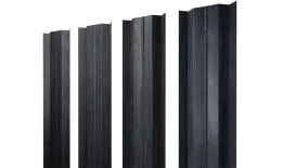 Штакетник М-образный В с прямым резом 0,45 Print Premium Grey Wood TwinColor. Цена: 115 руб. Артикул: 45933