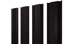 Штакетник М-образный В с прямым резом 0,5 Satin Matt TX RAL 9005 черный. Цена: 145 руб. Артикул: 45946