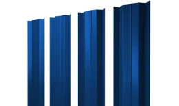 Штакетник М-образный В с прямым резом 0,5 Satin RAL 5005 сигнальный синий. Цена: 117 руб. Артикул: 45951