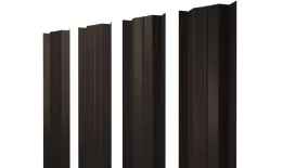 Штакетник М-образный В с прямым резом 0,5 Satin RR 32 темно-коричневый. Цена: 121 руб. Артикул: 45955