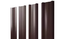 Штакетник Grand Line М-образный А 0,5 GreenCoat Pural RR 887 Шоколадно-коричневый. Цена: 168 руб. Артикул: M_29