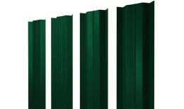 Штакетник Grand Line М-образный В 0,4 PE Double RAL 6005 Зеленый мох. Артикул: M_165
