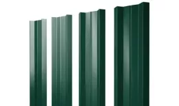 Штакетник Grand Line М-образный А 0,5 Atlas RAL 6005 Зеленый мох. Артикул: M_3