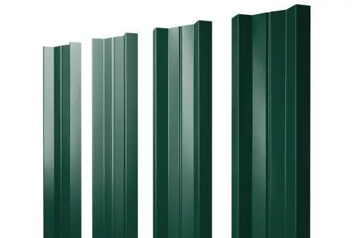 Штакетник Grand Line М-образный А 0,45 Drap RAL 6005 Зеленый мох купить в екатеринбурге