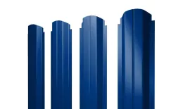 Штакетник П-образный А фигурный 0,45 PE RAL 5002 ультрамариново-синий. Цена: 99 руб. Артикул: 37983