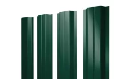 Штакетник П-образный A с прямым резом 0,4 PE-Double RAL 6005 зеленый мох. Цена: 91 руб. Артикул: 39364