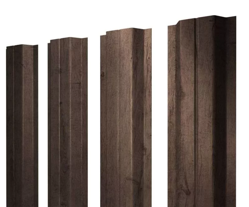Штакетник П-образный A с прямым резом 0,45 Print Premium Almond Wood Fresh купить в екатеринбурге