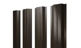 Штакетник П-образный A с прямым резом 0,5 Drap RR 32 темно-коричневый. Цена: 104 руб. Артикул: 46011