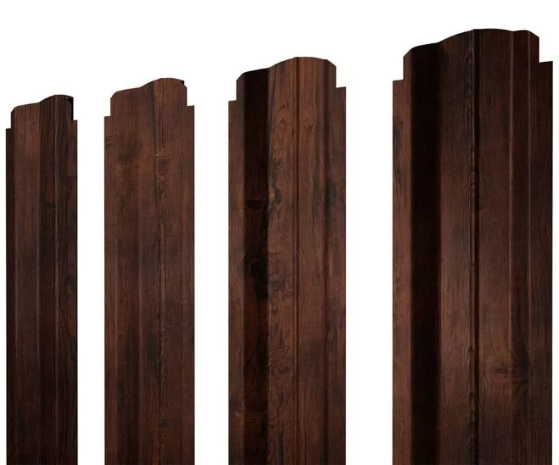 Штакетник П-образный В фигурный 0,45 Print Premium Cherry Wood купить в екатеринбурге