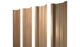 Штакетник П-образный В с прямым резом 0,45 Print Elite Honey Wood TwinColor. Цена: 126 руб. Артикул: 38744