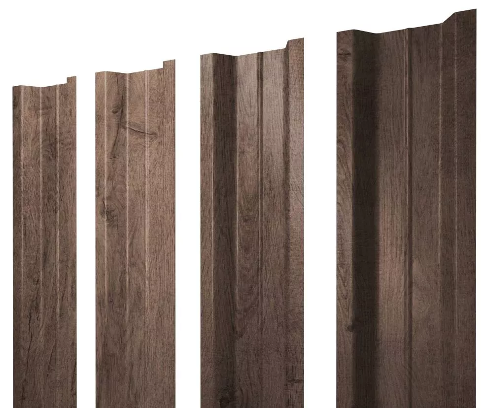 Штакетник П-образный В с прямым резом 0,45 Print Premium Almond Wood Fresh купить в екатеринбурге