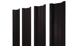 Штакетник П-образный В с прямым резом 0,5 Drap RAL 9005 черный. Цена: 104 руб. Артикул: 46109