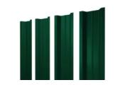 Штакетник П-образный В с прямым резом 0,5 PE RAL 6005 зеленый мох – Купить оптом и в розницу