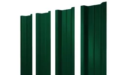 Штакетник П-образный В с прямым резом 0,5 Satin RAL 6005 зеленый мох. Цена: 117 руб. Артикул: 46114