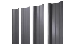 Штакетник П-образный В с прямым резом 0,5 Satin RAL 7004 сигнальный серый. Цена: 117 руб. Артикул: 46115