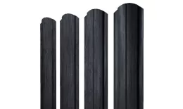 Штакетник Полукруглый Slim фигурный 0,45 Print Premium Grey Wood TwinColor. Цена: 119 руб. Артикул: 46171