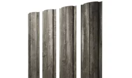 Штакетник Полукруглый Slim с прямым резом 0,45 Print Elite Nordic Wood TwinColor. Цена: 131 руб. Артикул: 39207
