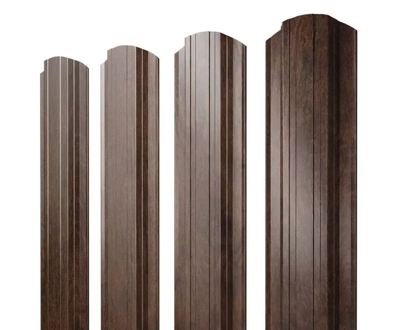 Штакетник Прямоугольный фигурный 0,45 Print-Double Premium Antique Wood купить в екатеринбурге