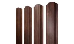 Штакетник Прямоугольный фигурный 0,45 Print-Double Premium Cherry Wood Fresh. Артикул: 39020