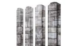 Штакетник Прямоугольный фигурный 0,45 Print Elite Fine Stone TwinColor. Цена: 163 руб. Артикул: 39008