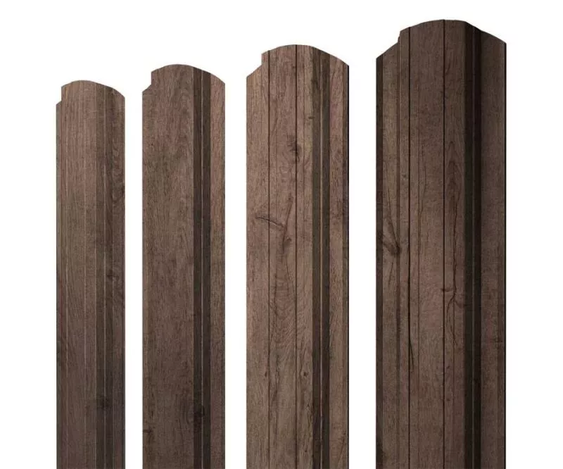Штакетник Прямоугольный фигурный 0,45 Print Premium Almond Wood Fresh купить в екатеринбурге