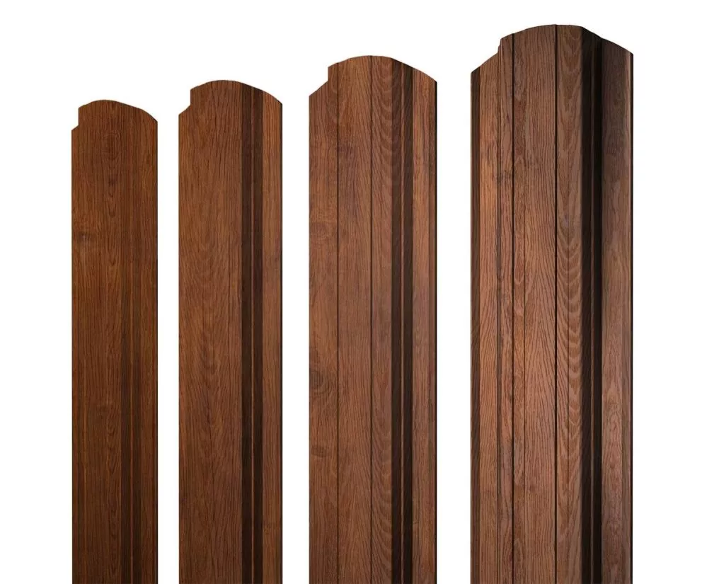 Штакетник Прямоугольный фигурный 0,45 Print Premium Golden Wood Fresh купить в екатеринбурге