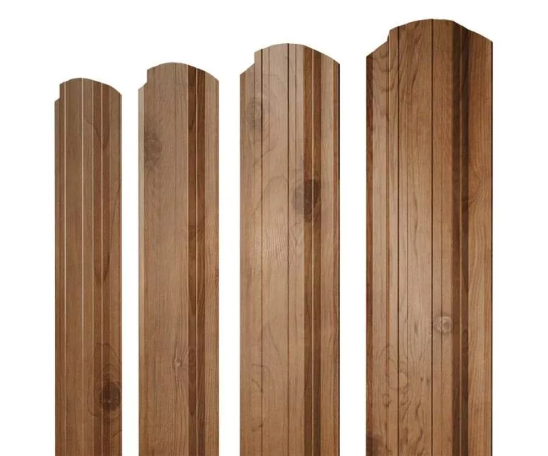 Штакетник Прямоугольный фигурный 0,45 Print Premium Pine Wood Fresh купить в екатеринбурге