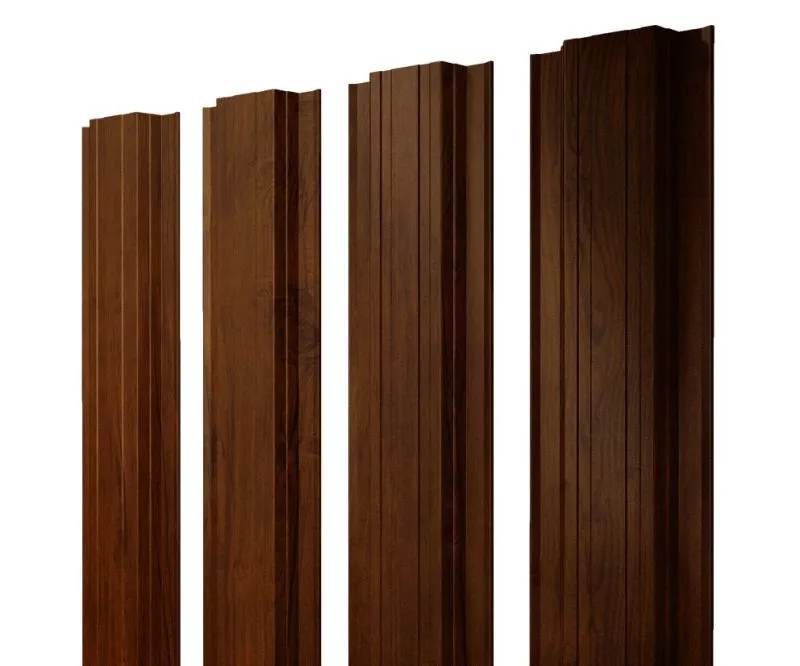 Штакетник Прямоугольный с прямым резом 0,4 Print Premium Golden Wood Intense FTC купить в екатеринбурге