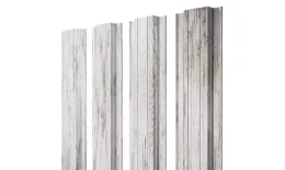 Штакетник Прямоугольный с прямым резом 0,45 Print Elite Snow Wood TwinColor. Цена: 163 руб. Артикул: 38938