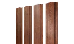 Штакетник Прямоугольный с прямым резом 0,45 Print Premium Golden Wood Fresh. Артикул: 39431