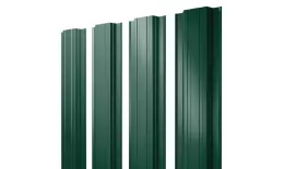 Штакетник Прямоугольный с прямым резом 0,5 PurLite Matt RAL 6005 зеленый мох. Артикул: 39438
