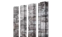 Штакетник Grand Line Прямоугольный 0,45 Print Elite Fine Stone Камень. Цена: 154 руб. Артикул: Prymoyg_06