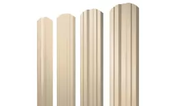 Штакетник Twin фигурный 0,45 Drap TX RAL 1015 светлая слоновая кость. Цена: 114 руб. Артикул: 38081