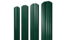 Штакетник Twin фигурный 0,45 Drap TX RAL 6005 зеленый мох. Цена: 104 руб. Артикул: 38083