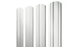 Штакетник Twin фигурный 0,45 Drap TX RAL 9003 сигнальный белый. Цена: 114 руб. Артикул: 38089