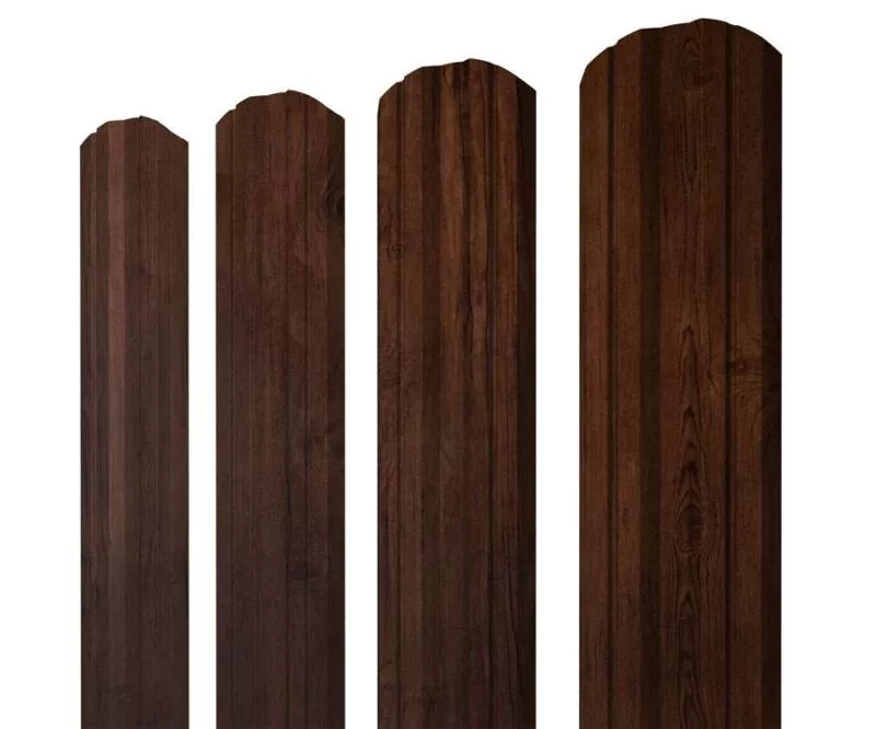 Штакетник Twin фигурный 0,45 Print Premium Cherry Wood Fresh купить в екатеринбурге