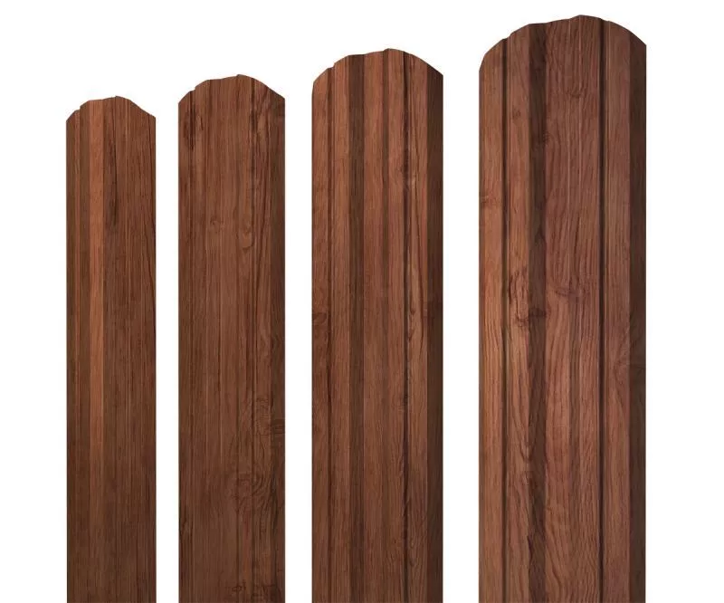 Штакетник Twin фигурный 0,45 Print Premium Rowan Wood Intense FTC купить в екатеринбурге