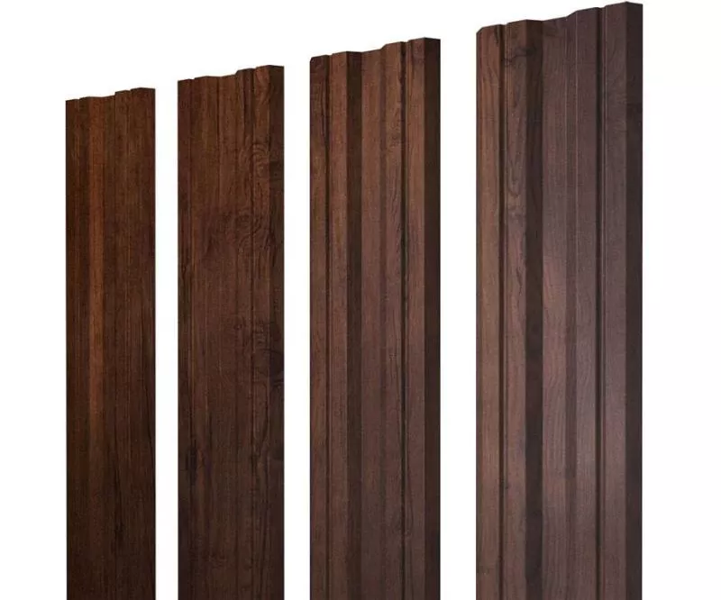 Штакетник Twin с прямым резом 0,45 Print-Double Premium Cherry Wood Fresh купить в екатеринбурге