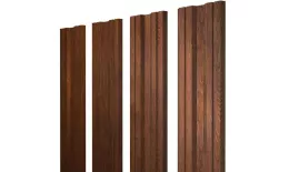 Штакетник Twin с прямым резом 0,45 Print-Double Premium Golden Wood Fresh. Артикул: 38030